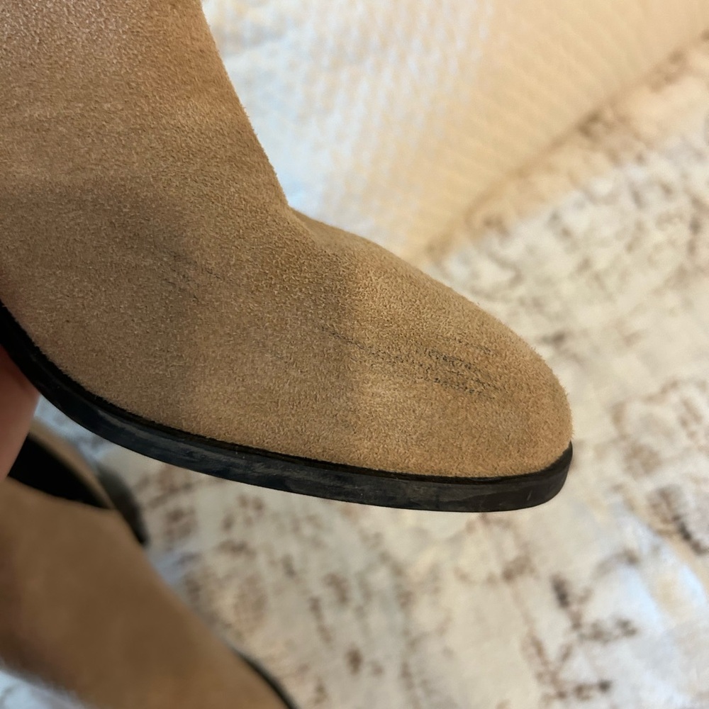 Calvin Klein Gayle Womens Leather Almond Toe Chelsea Ankle Boots - Picture 7 of 7